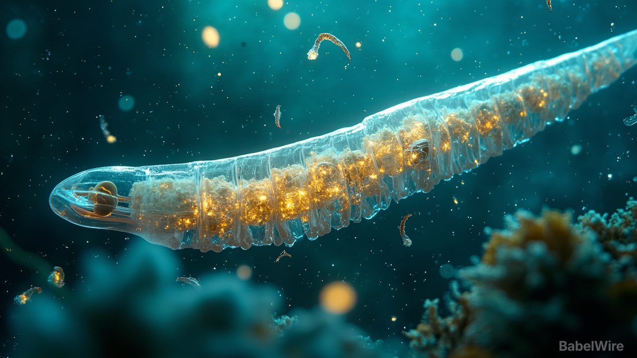 Tiere fressen seit Hunderten von Millionen Jahren das ursprüngliche Bioplastik der Natur