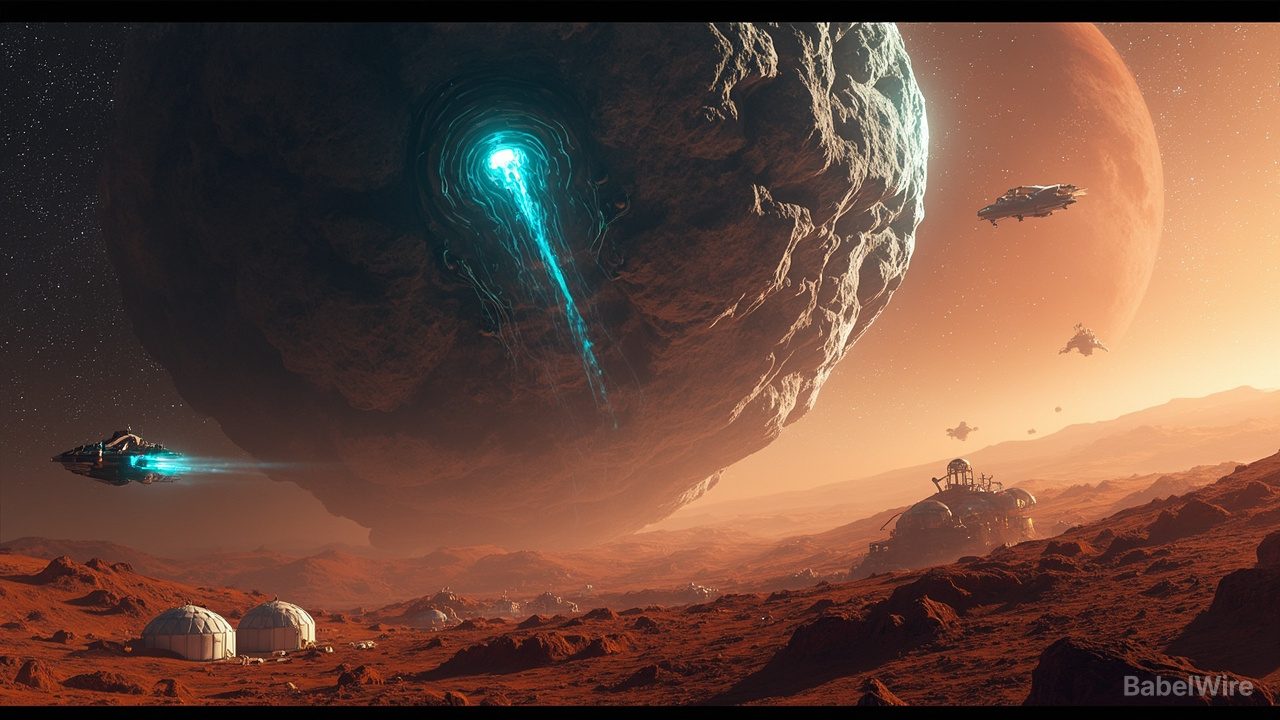Metallreiche Asteroiden könnten eine Mars-Kolonie versorgen — sogar mit Raketentreibstoff