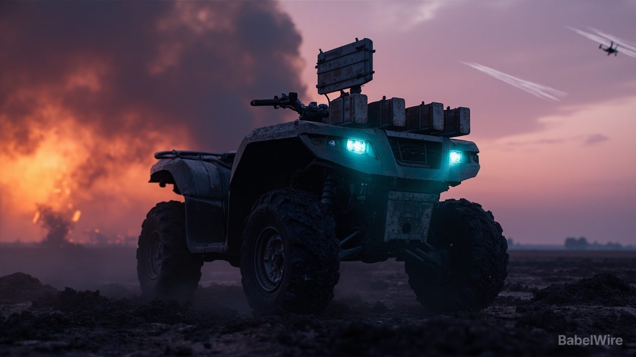 First American Autonomous Ground Vehicles Deployed in Active Combat in Ukraine
