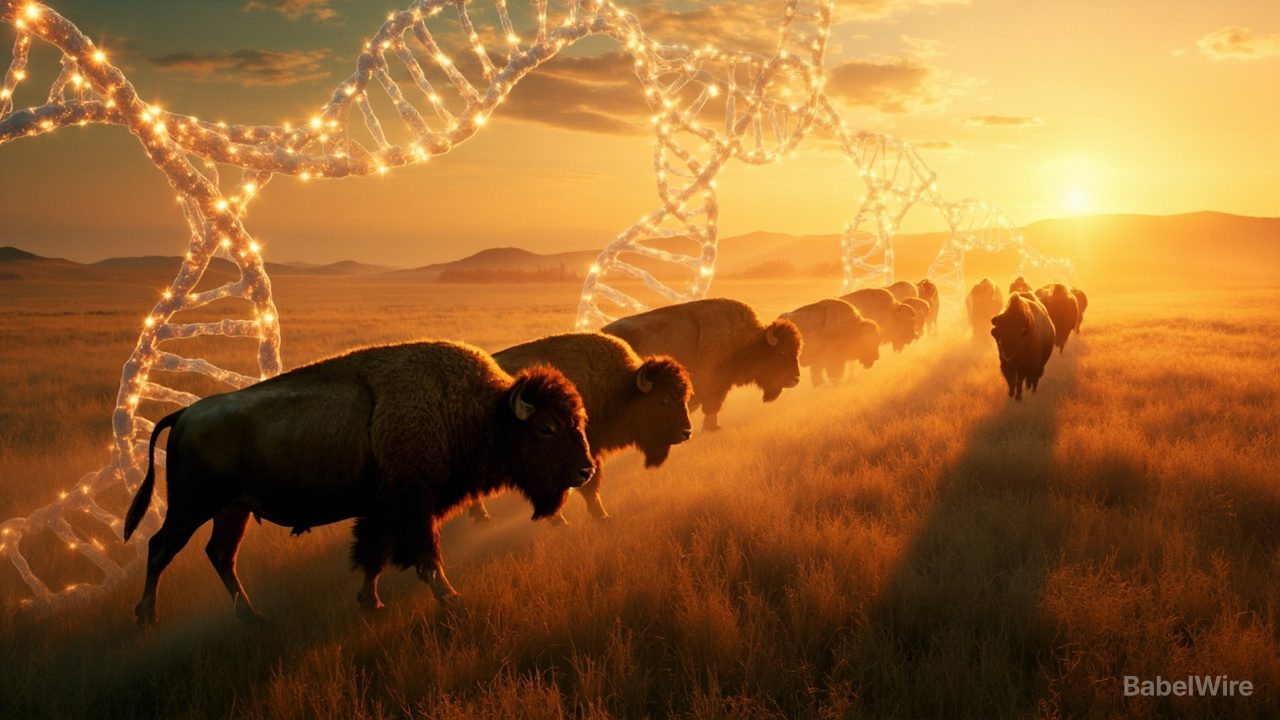 Ancient DNA Draws a Genomic Roadmap to Restore North America's Bison