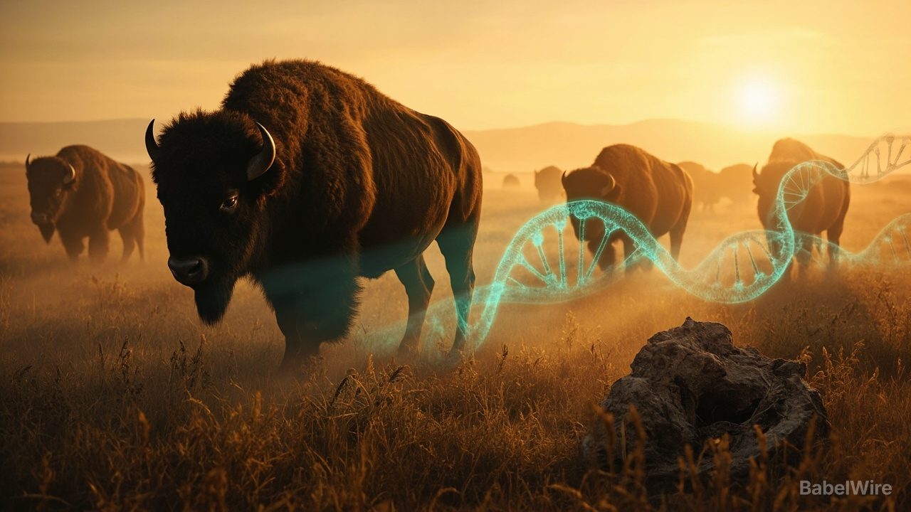 Antik Bizon DNA'sı Neredeyse Yok Oluşlarının Hikâyesini Yeniden Yazıyor — ve Kurtuluş Yolunu Gösteriyor