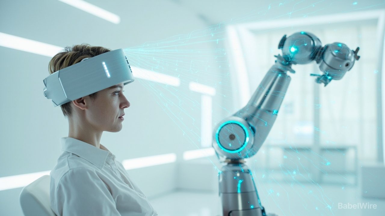 BrainCo Demos Thought-Controlled Robots at WAIC 2026 — Control a Robot Arm With Your Mind
