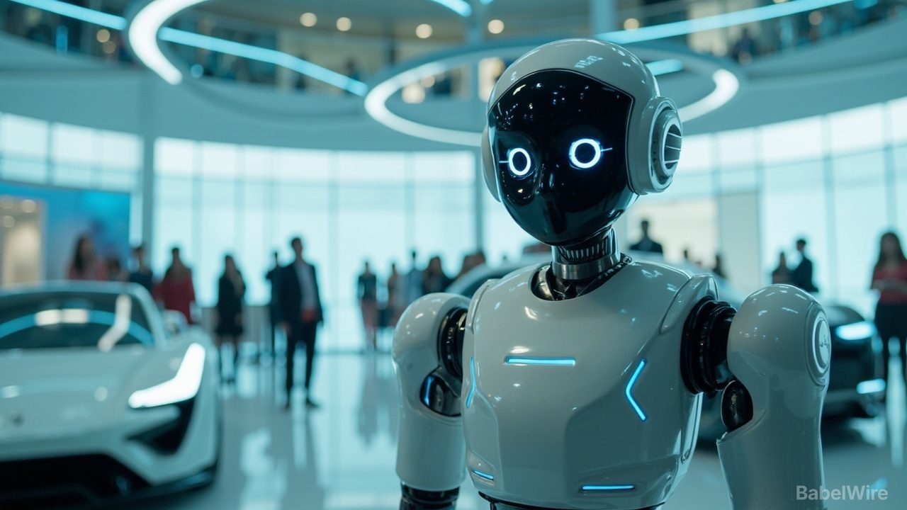 BYD Deploys First Humanoid Robot 'Xiao Di' in Showrooms as Automakers Race Into Robotics