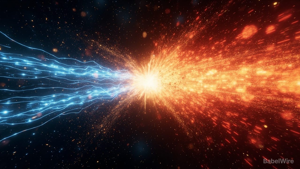 CERN-Physiker untersuchen mit Beauty-Mesonen, warum Materie die Antimaterie besiegte