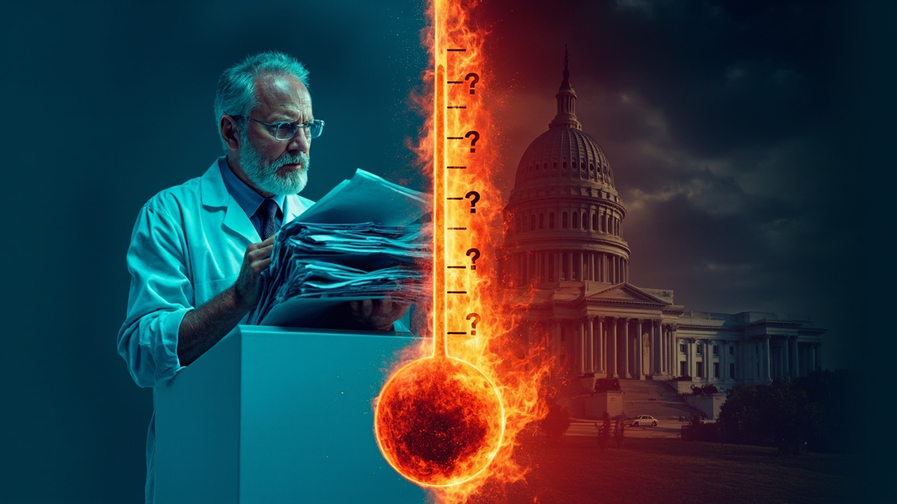 Climate Scientist Who Proved Human Warming Says US Government Got It Wrong
