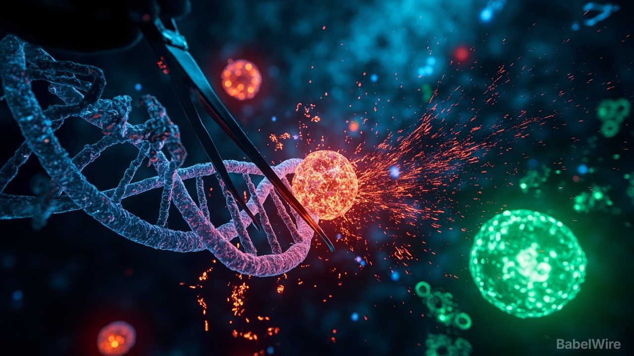 CRISPR-Cas12a2: Ein neues Enzym, das Krebs-DNA zerkleinert, während gesunde Zellen verschont bleiben