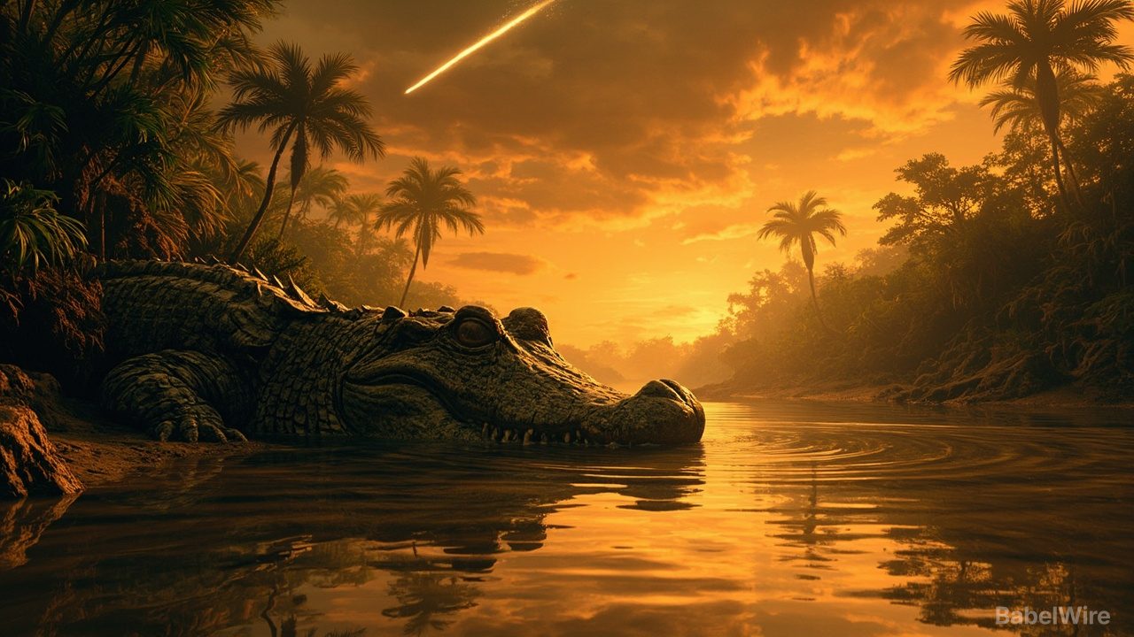 Dinozorlar Öldü. Timsahlar Çoktan Doğru Yerde Duruyordu.