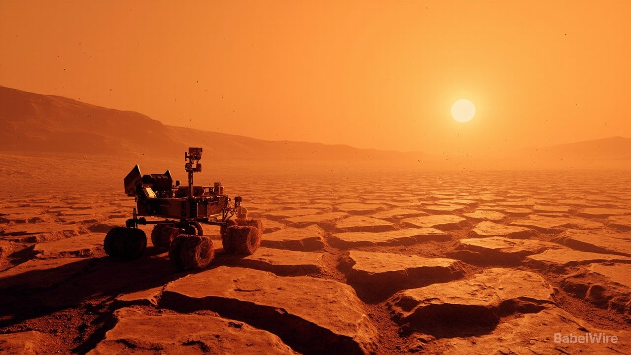 NASA-Rover Curiosity entdeckt ein 'Meer aus Polygonen' im Mars-Tal Valle Grande
