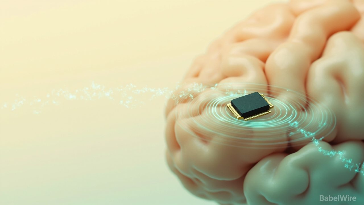 Ein Chip von 4 × 2 Millimetern hört dem Gespräch zwischen Hirnregionen zu