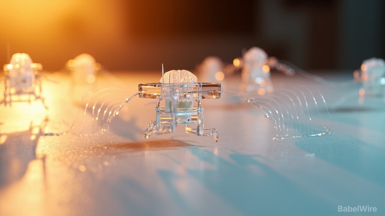 EPFL Engineers Build Tiny Robots That Fly Using Sound Waves Alone — No Motors, No Batteries