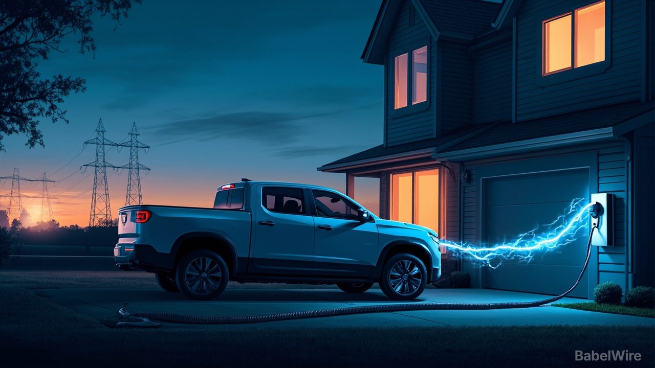 Fords Fathom für 28.350 Dollar bekommt ein 650-Dollar-Ladegerät, das ihn zum Hausakku macht