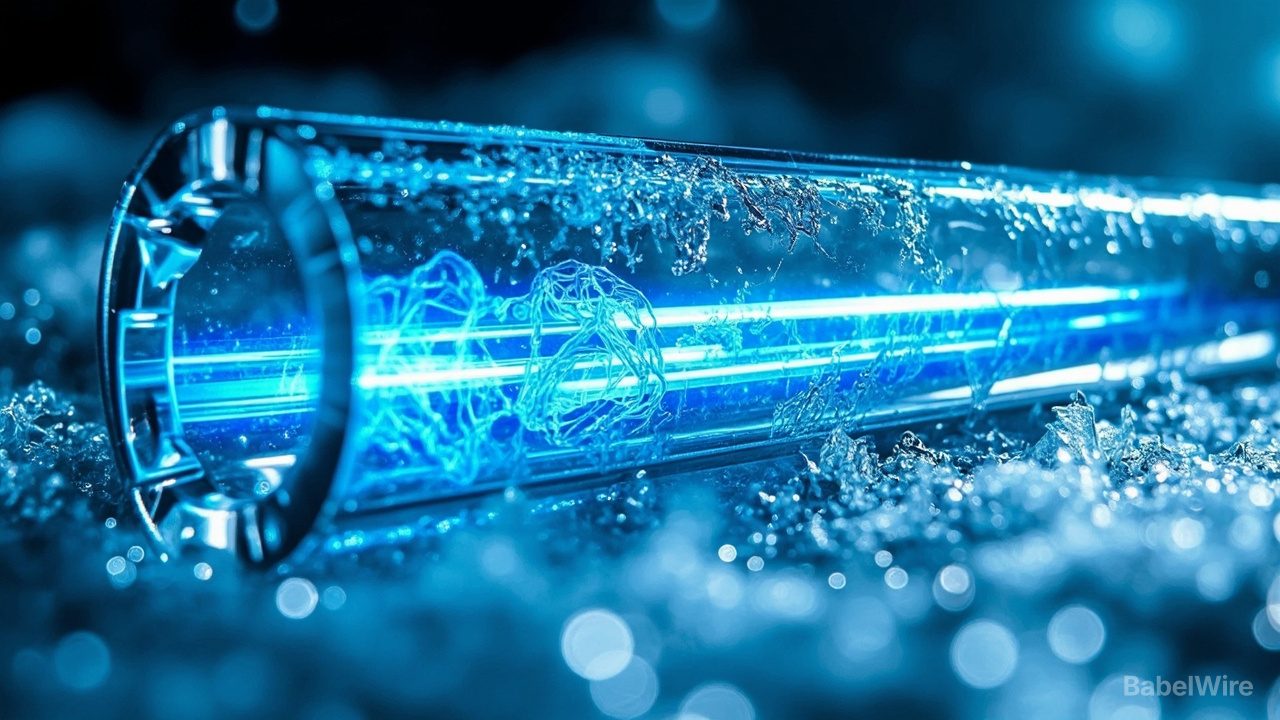 Frozen at -196°C: New Optical Fiber Slows Light on Command With 1,000x Stronger Coupling