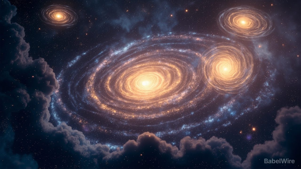 Galaxien erhalten einen Teil ihres Drehimpulses schon vor ihrer Geburt