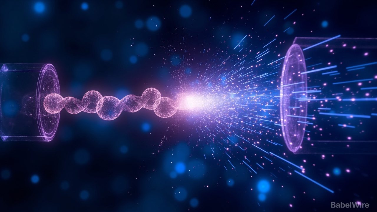 Trapped Ions Reproduce How a Gluon String Finally Snaps