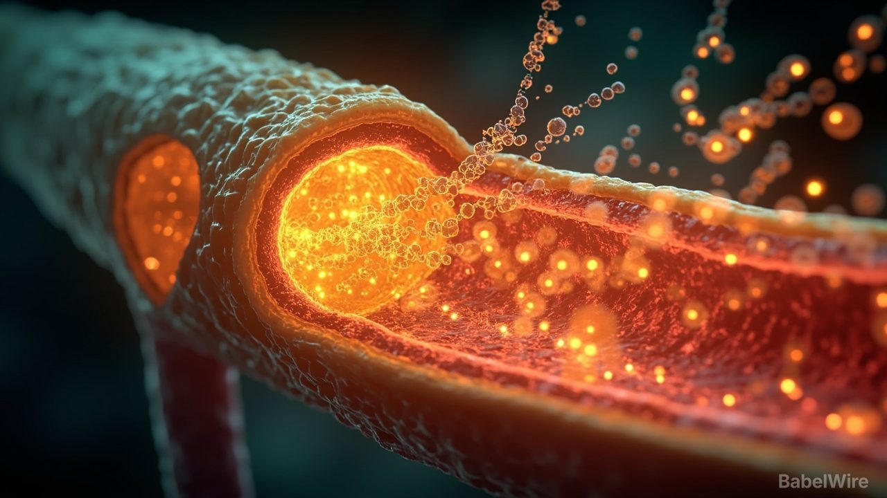 Ein häufiges Darmbakterium produziert ein Statin-ähnliches Molekül, das bei Mäusen Arterienplaques verkleinert