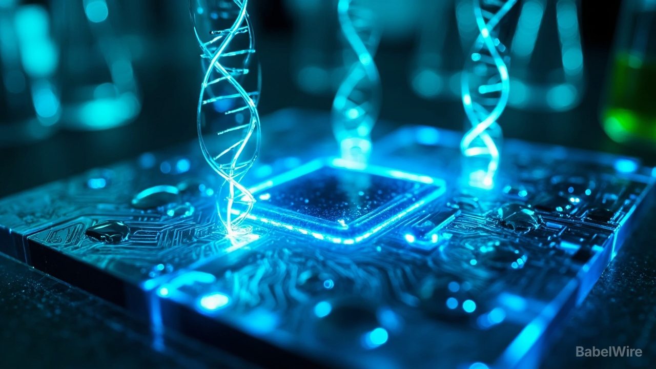 Harvard-Siliziumchip schreibt DNA mit nur Strom und Wasser