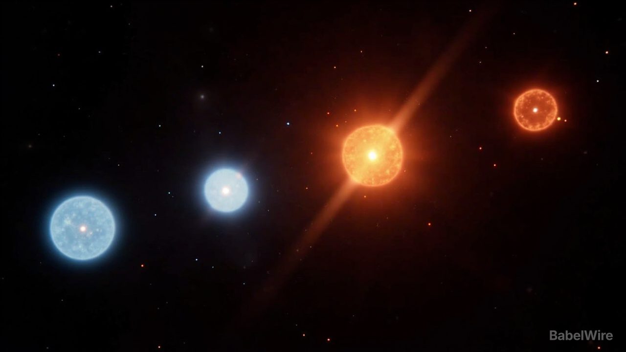 Four Hidden White Dwarf Stars Discovered in Our Cosmic Backyard