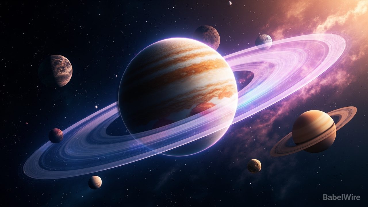 Warum Jupiter vier Riesenmonde hat und Saturn nur Titan — die Antwort sind Magnetfelder
