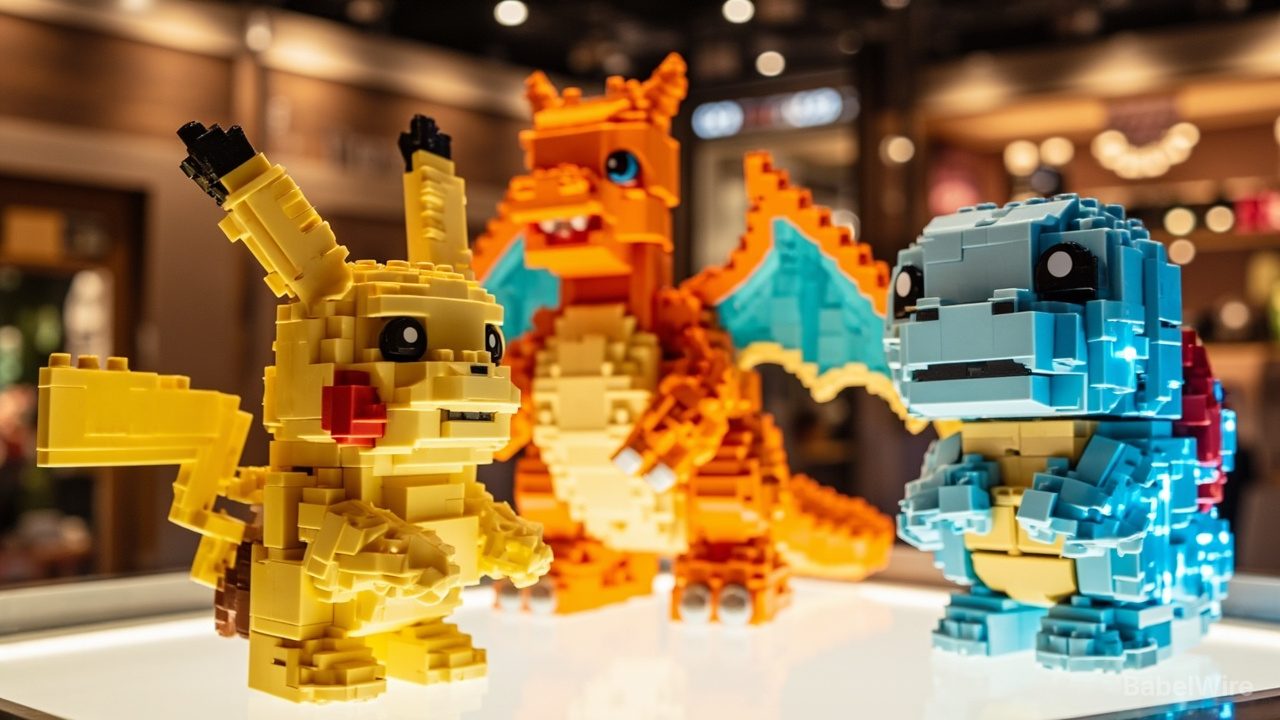 LEGO und Pokémon schließen sich zusammen: Smarte Steine lassen dich deine Pokémon kämpfen, füttern und trainieren