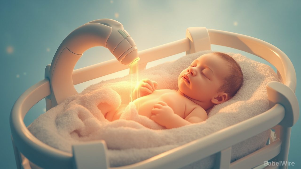 Lichtscan durch die Babyhaut könnte tödliche Darmerkrankung bei Frühgeborenen früher erkennen