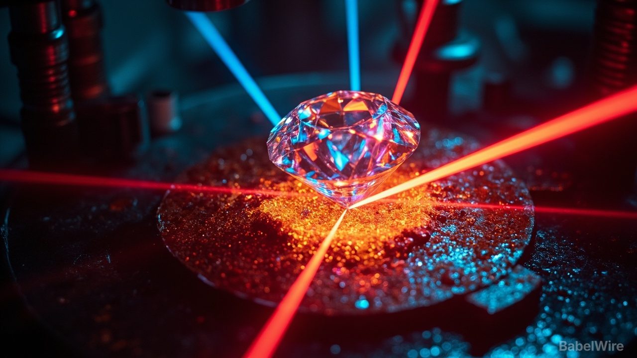 Wissenschaftler schmelzen Diamant unter extremem Druck und lösen 20 Jahre altes Rätsel — Könnte Fusionsenergie-Gewinn verdreifachen
