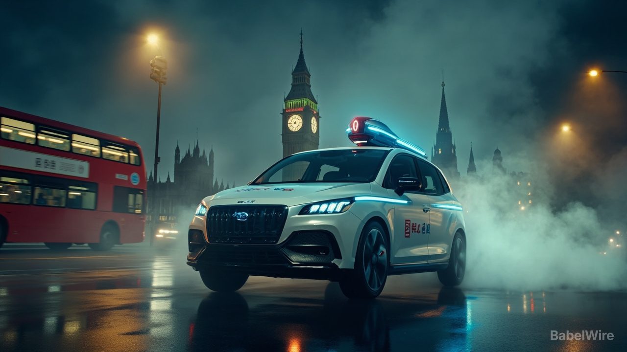 Lyft und Baidu starten Robotaxi-Tests in London — Chinesische selbstfahrende Autos auf britischen Straßen
