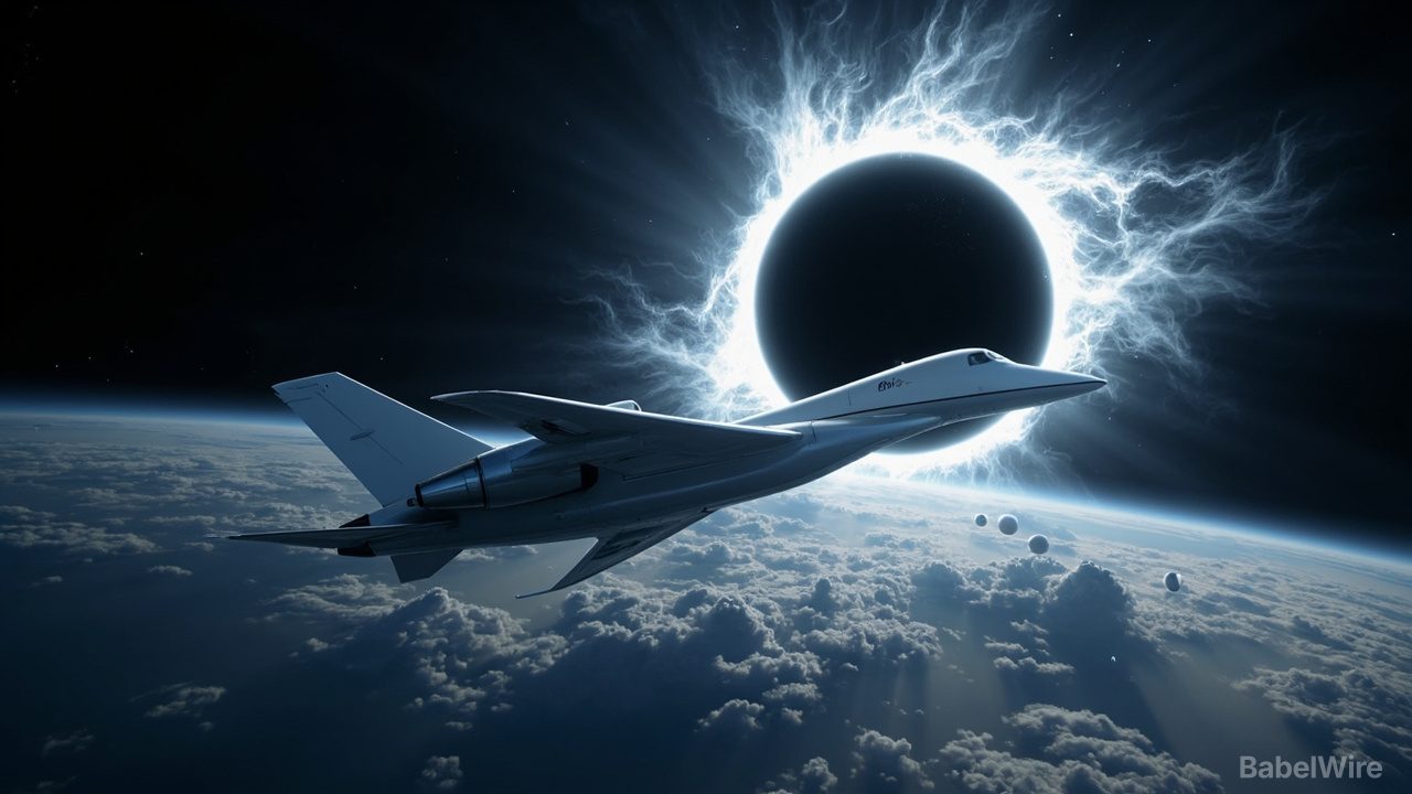 Am Vorabend der Sonnenfinsternis: NASAs WB-57-Jet und 80 Ballons jagen den Mondschatten