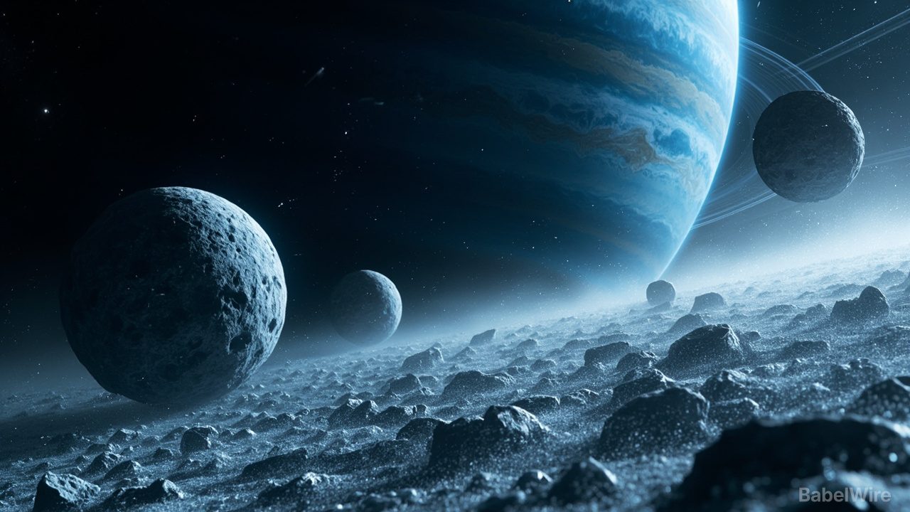 JWST findet Ton auf Neptuns Monden — Trümmer zerstörter uralter Welten