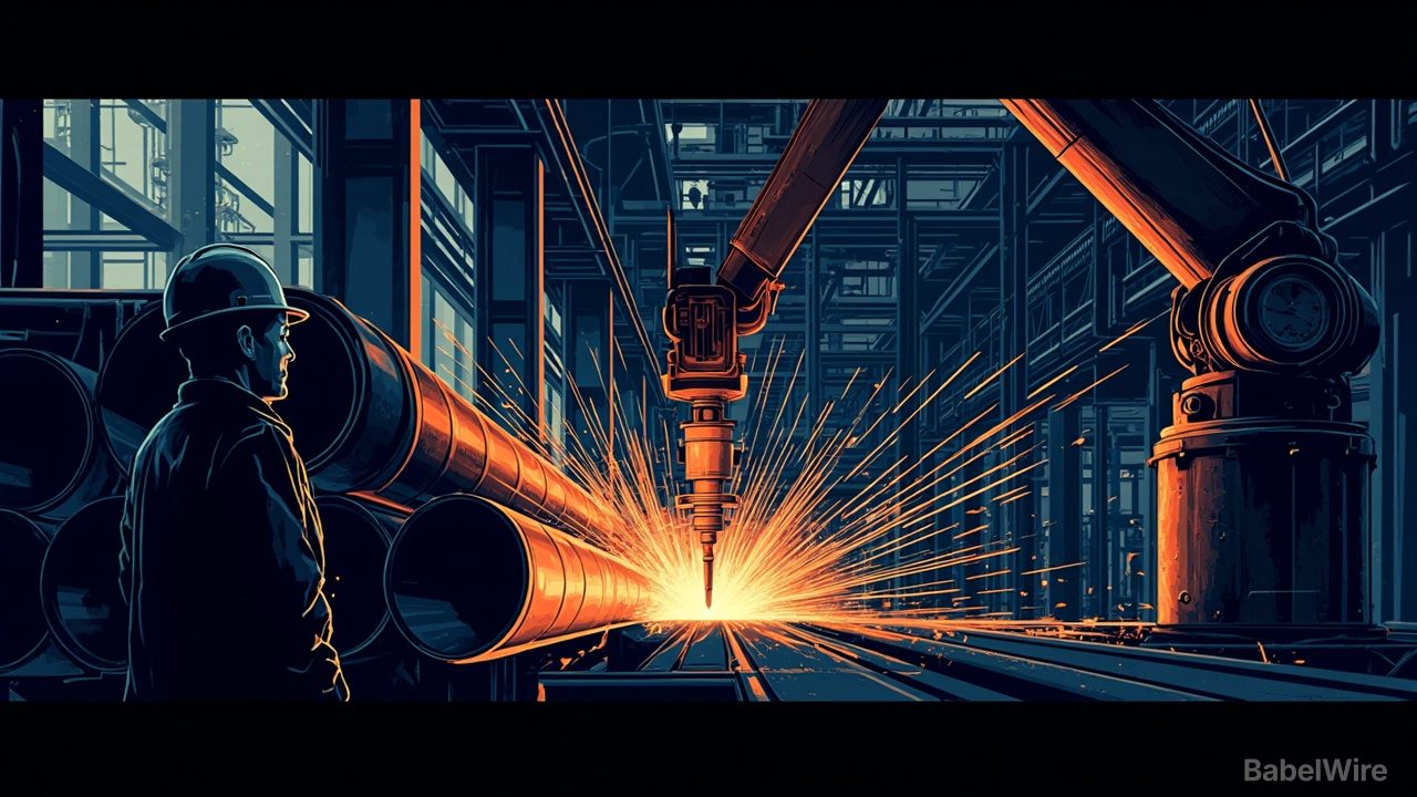Nexterity will den harten, gefährlichen Teil der Rohrinstallation automatisieren