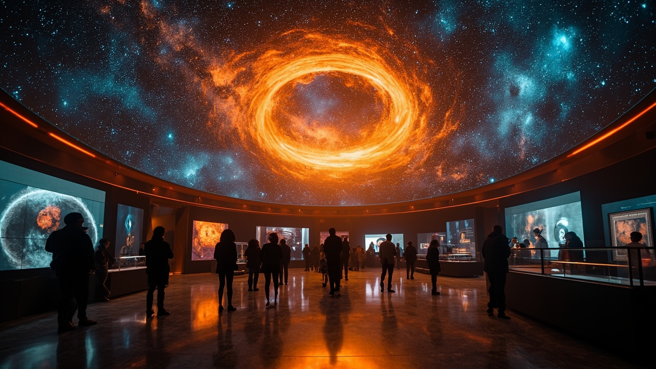 NSF, Hava ve Uzay Müzesi'nde 'Evrenimizi Keşfetmek' Galerisini Açtı — Kozmik Keşifte Bir Yolculuk
