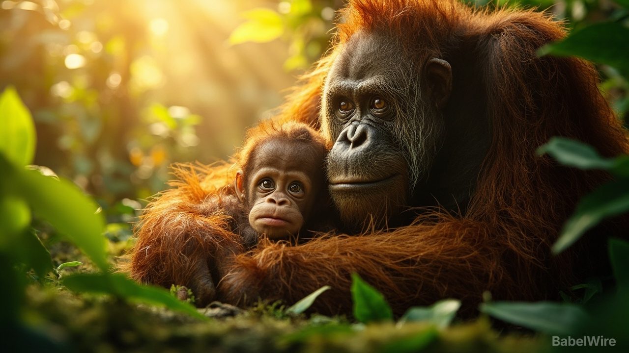 Gizli Orangutan Ureme Programi ABD Hayvanat Bahcelerinde Bir Bebek Patlamasi Yaratiyor