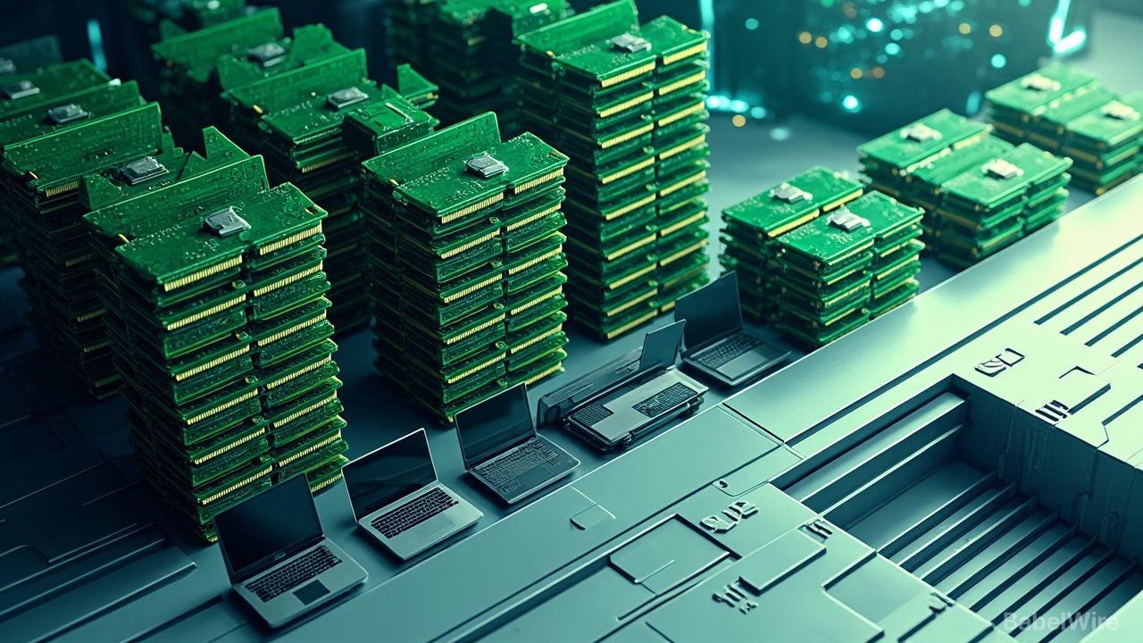 PC-Auslieferungen brechen um 20 Prozent ein — KI-Speicherknappheit treibt RAM-Preise hoch