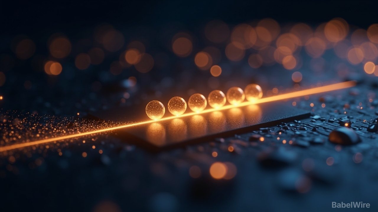 Fünf Silizium-Qubits an einer Mikrowellenleitung halten 99,9 Prozent – nachdem der Fehler gefunden war