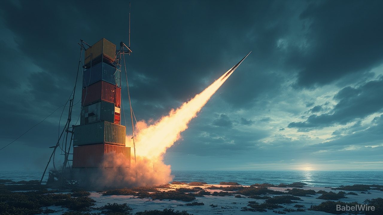 Rocket Lab stellt GHOST vor: Eine Raketenstartanlage, die in Schiffscontainer passt
