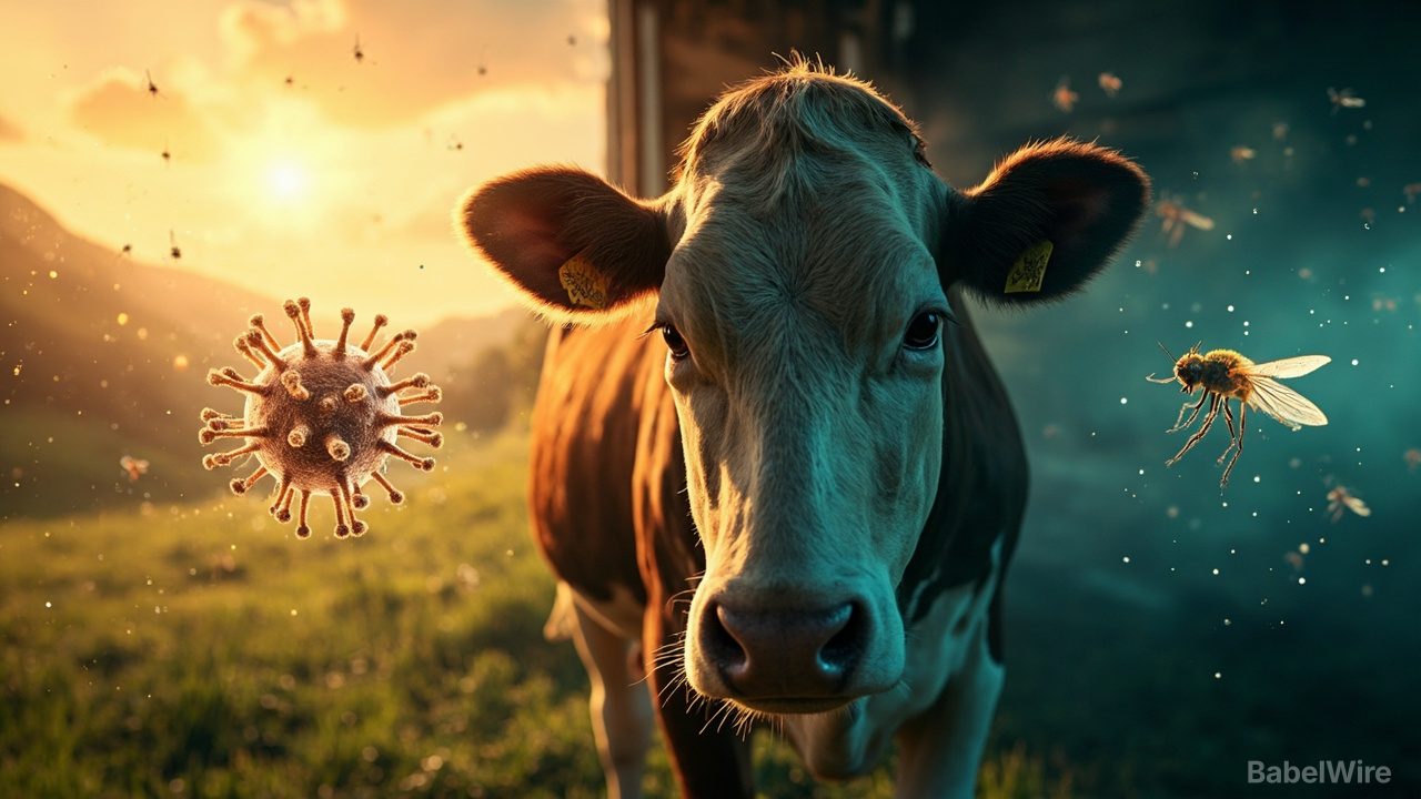 Rätselhafte Krankheit in Europas Milchviehherden: Neu entdecktes Virus erstmals auf dem Kontinent
