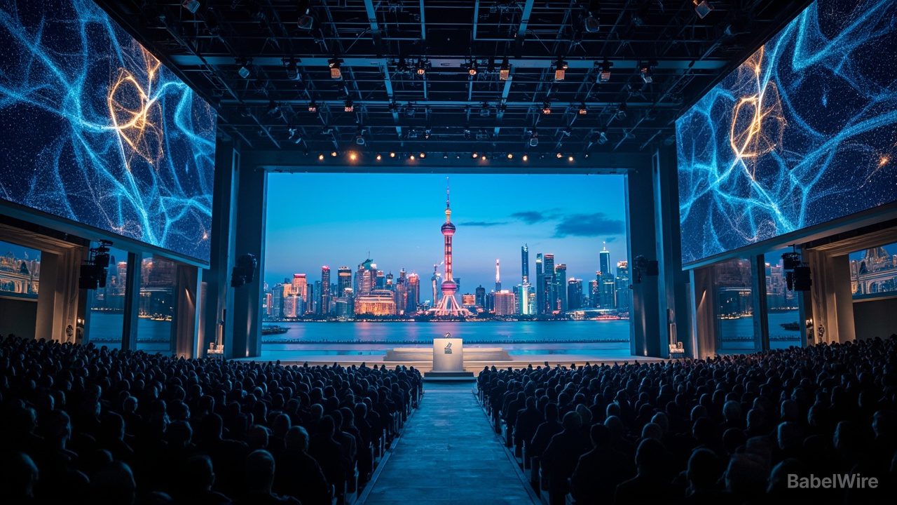 Xi's Shanghai AI Conference Debut Redraws Global AI Governance Lines