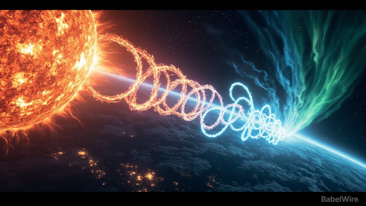 Zehn verschmolzene Sonneneruptionen verursachten den historischen Muttertag-Sturm 2024