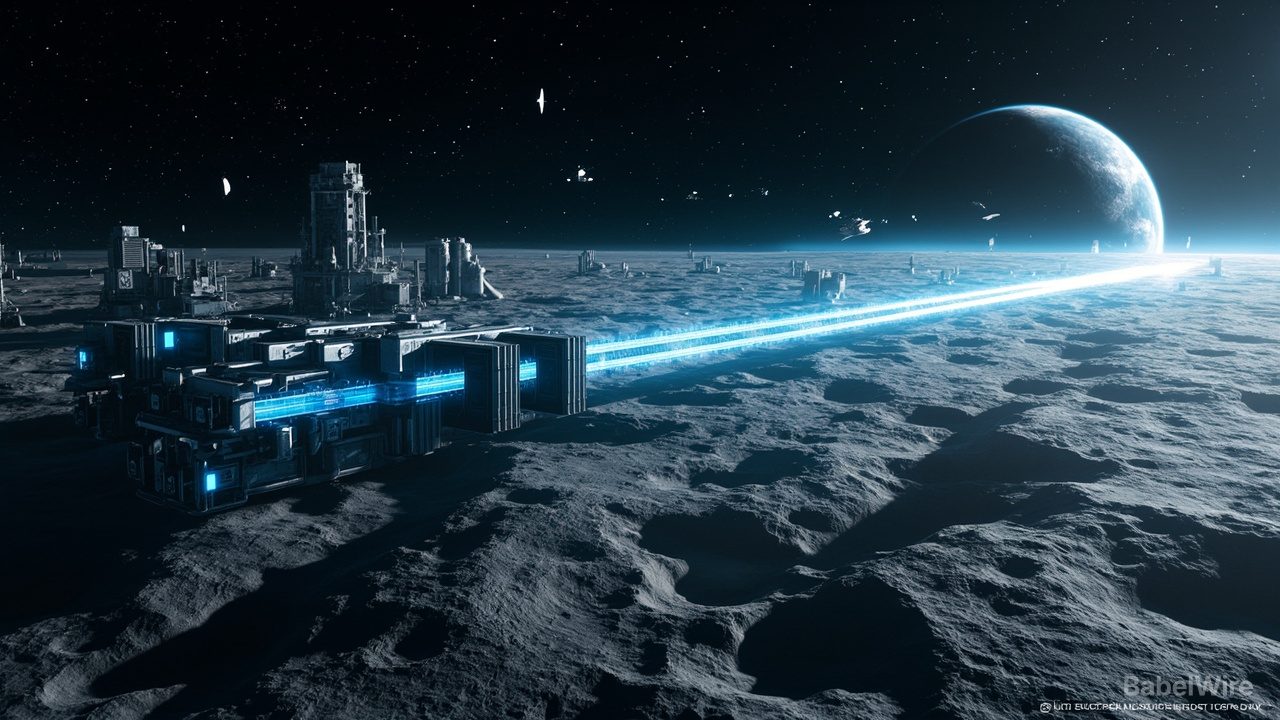 Musk, Ay'da Uydu Fabrikaları ve Onları Fırlatacak Kütle Hızlandırıcı Planını Açıkladı