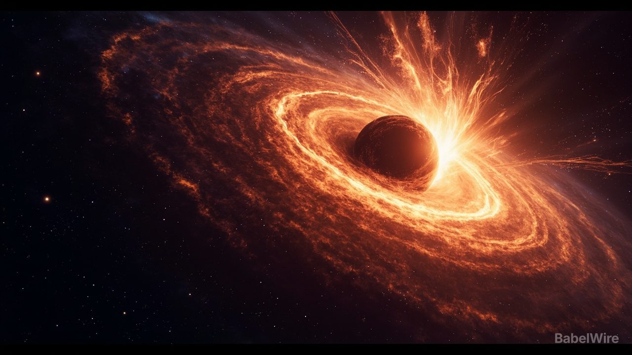 NASAs Swift entdeckt ein ‚wanderndes' Schwarzes Loch, das einen Stern verschlingt