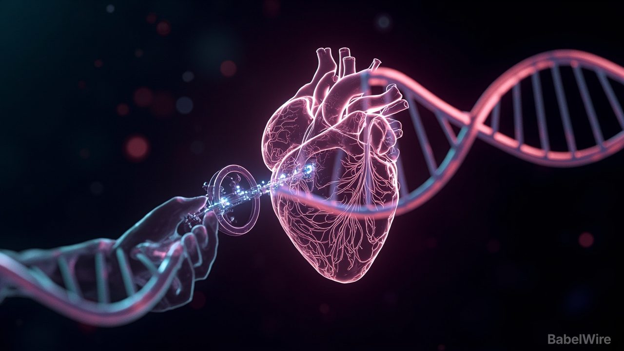 Tek Bir Hatalı Gen Kopyası Kalbin DNA'sını Yanlış Katlıyor