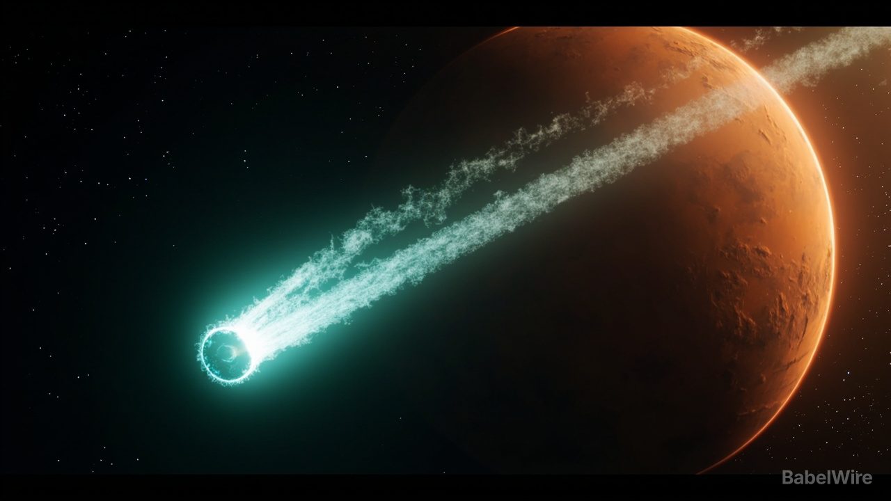 Çin'in Tianwen-1'i, Mars'ın Yanından Geçen Yıldızlararası Kuyruklu Yıldız 3I/ATLAS'ın Nadir Görüntülerini Yakaladı