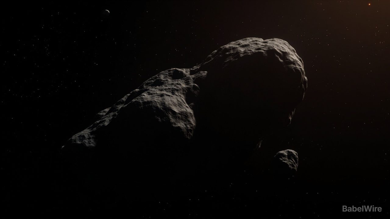 Astronomen entdecken den ersten 'dreiköpfigen' Asteroiden – mit winzigem Mond