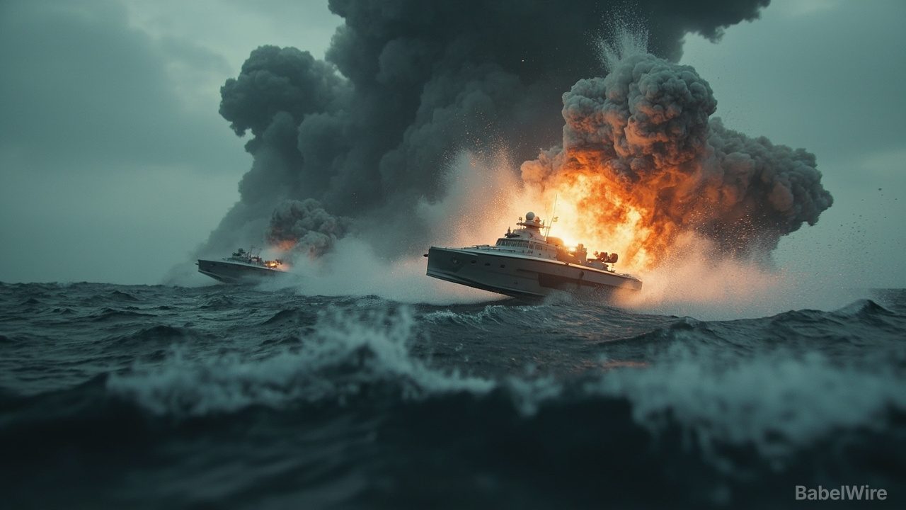 Militärischer Meilenstein: Ukrainische Seedrohne versenkt russisches Kamikaze-Drohnenboot