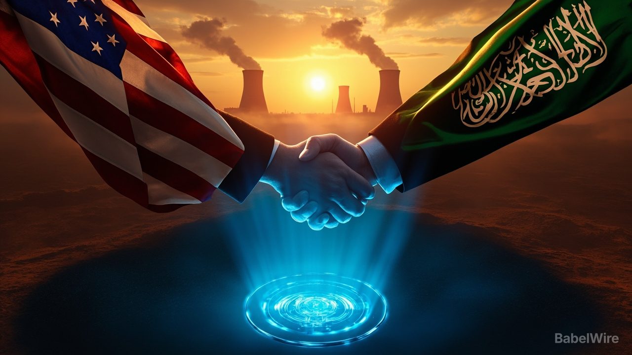 US and Saudi Arabia Sign Landmark Civilian Nuclear Deal — Opening Door to Uranium Enrichment