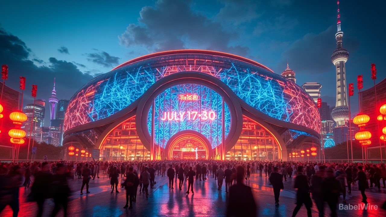 Xi Jinping eröffnet Welt-KI-Konferenz in Shanghai — Erster Auftritt seit Bestehen