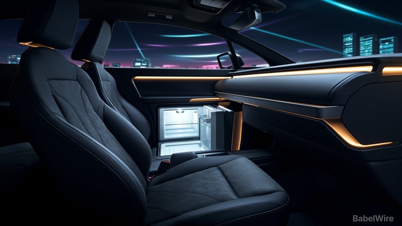 Xpeng G9L: Luxus-Elektro-SUV mit Kühlschrank